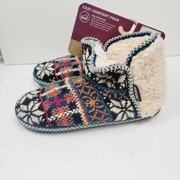 Muk Luks Anita Multi Slipper Size 9 - 10 NWT - Picture 5 of 7